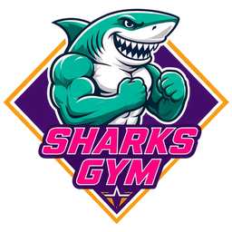 Emblème Sharks Gym